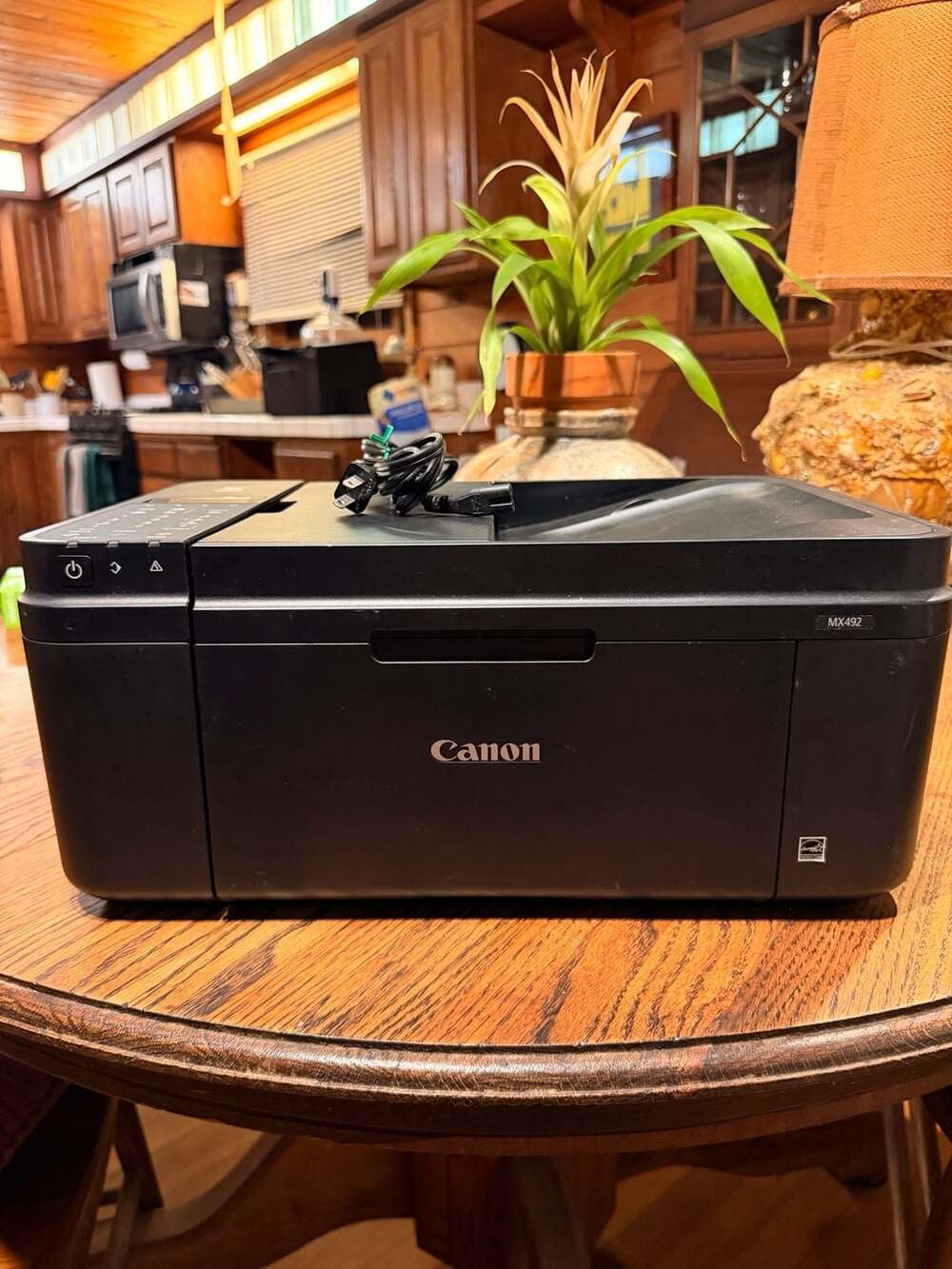 Canon Pixma MX492 Black Wireless All-In-One Inkjet Printer